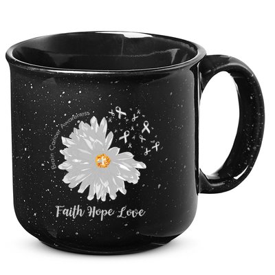 Brain Cancer Brain Cancer Awareness 15oz Campfire Ceramic Mug