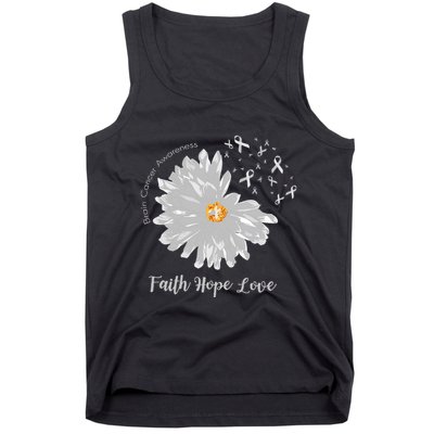Brain Cancer Brain Cancer Awareness Tank Top