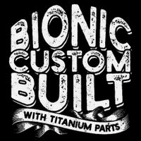 Bionic Custom Built With Titanium Parts Knee Surgery 16 in Basic Backpack