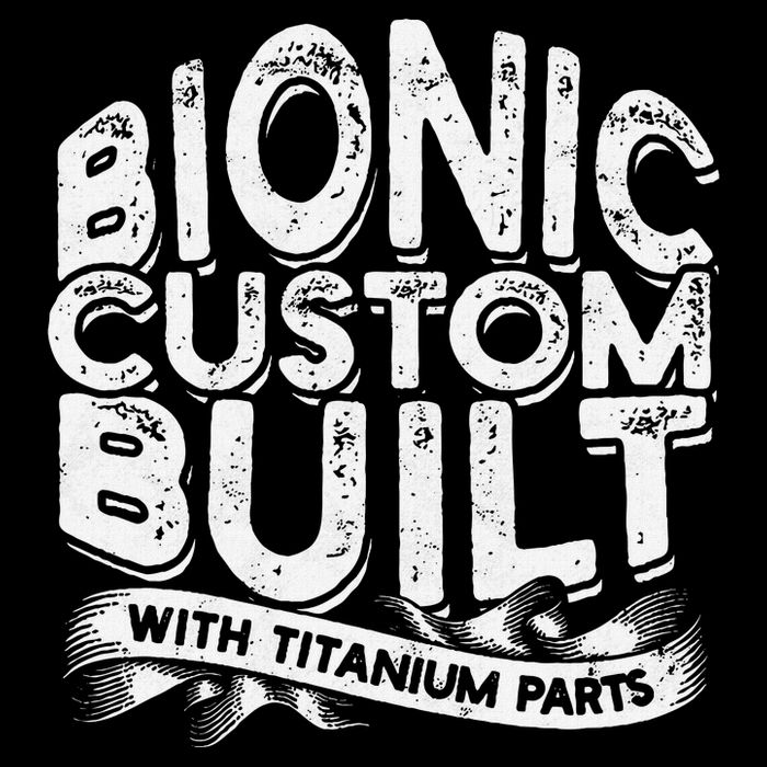 Bionic Custom Built With Titanium Parts Knee Surgery Mousepad