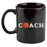 Basketball Coach 11oz C Handle Ceramic Mug