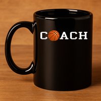 Basketball Coach 11oz C Handle Ceramic Mug