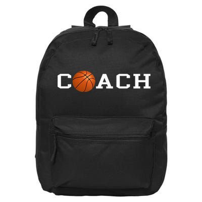 Basketball Coach 16 in Basic Backpack