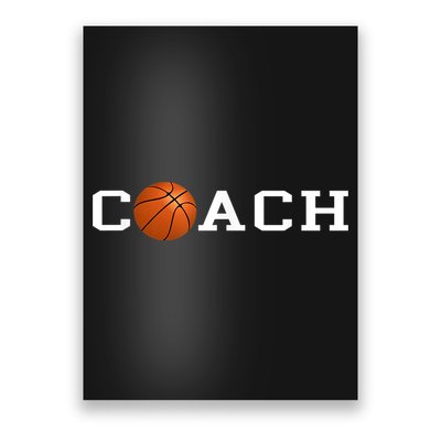 Basketball Coach Poster