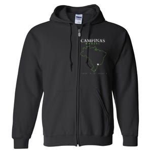 Brazil Campinas Full Zip Hoodie