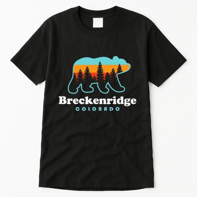Breckenridge Colorado Bear Mountains Trees Tall T-Shirt