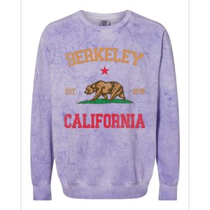 Berkeley California Colorblast Crewneck Sweatshirt