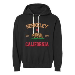 Berkeley California Garment-Dyed Fleece Hoodie