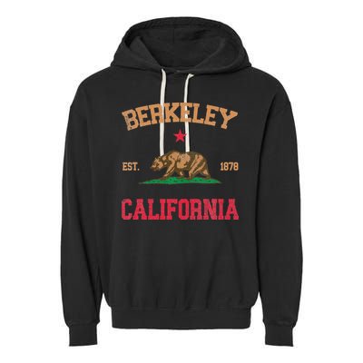 Berkeley California Garment-Dyed Fleece Hoodie