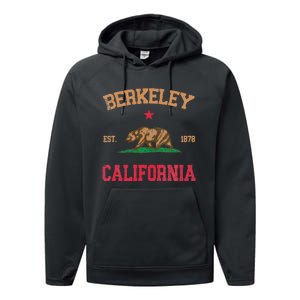 Berkeley California Performance Fleece Hoodie