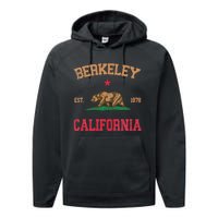 Berkeley California Performance Fleece Hoodie