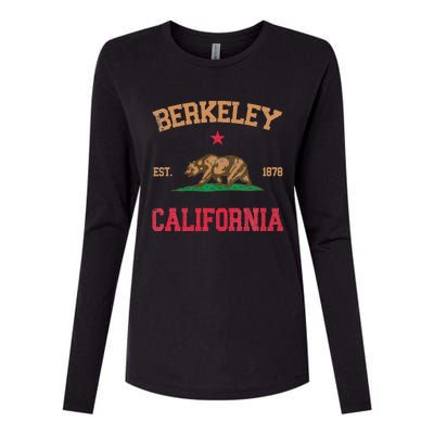 Berkeley California Womens Cotton Relaxed Long Sleeve T-Shirt