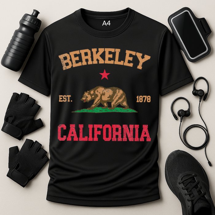 Berkeley California Cooling Performance Crew T-Shirt