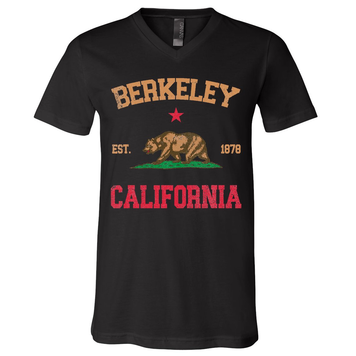 Berkeley California V-Neck T-Shirt