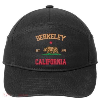 Berkeley California 7-Panel Snapback Hat