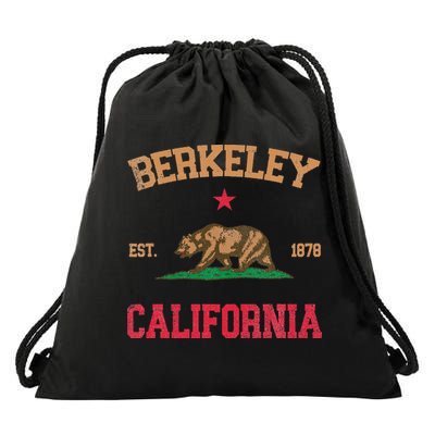 Berkeley California Drawstring Bag