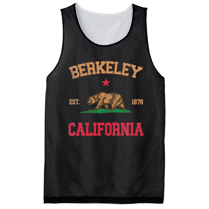 Berkeley California Mesh Reversible Basketball Jersey Tank