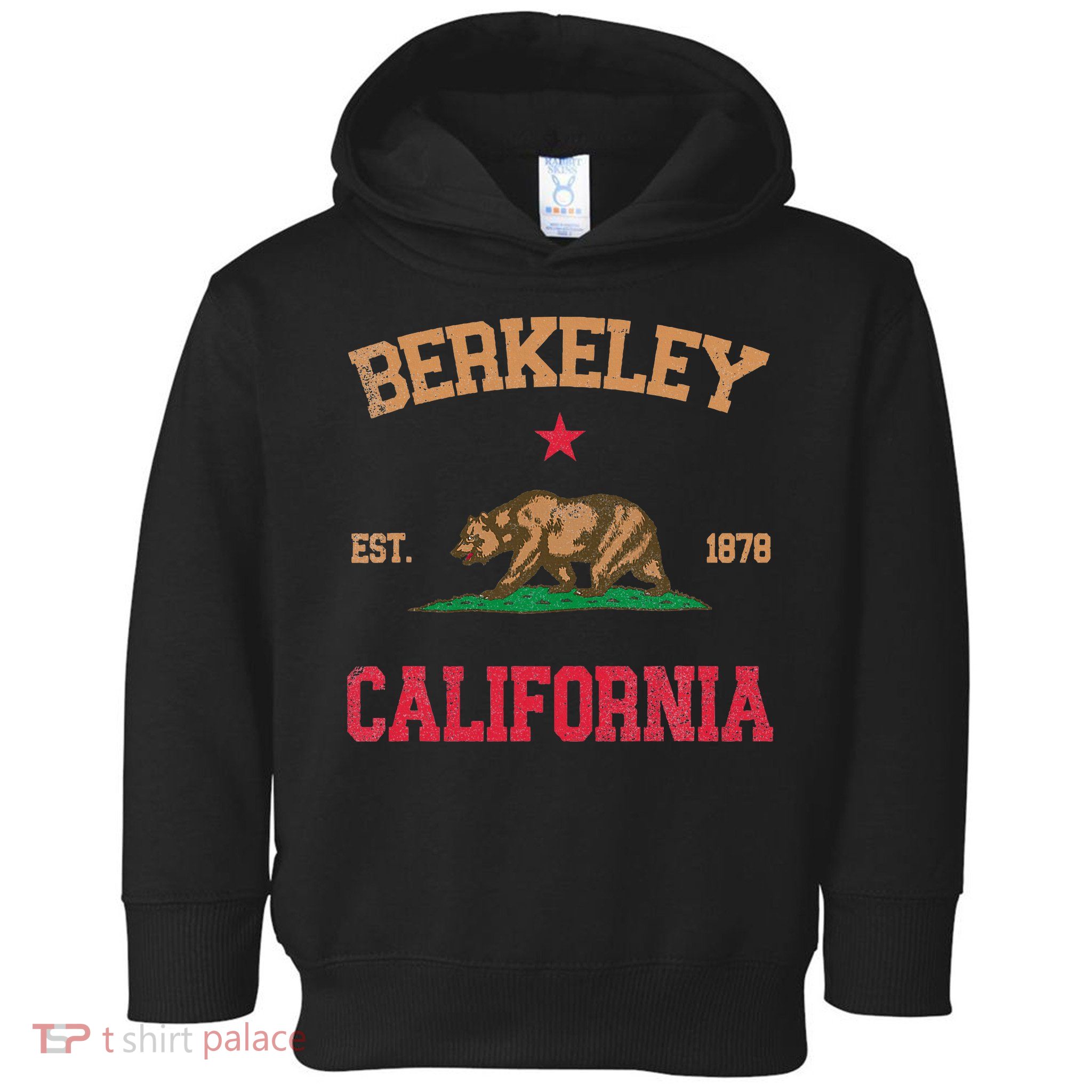 Berkeley California Toddler Hoodie