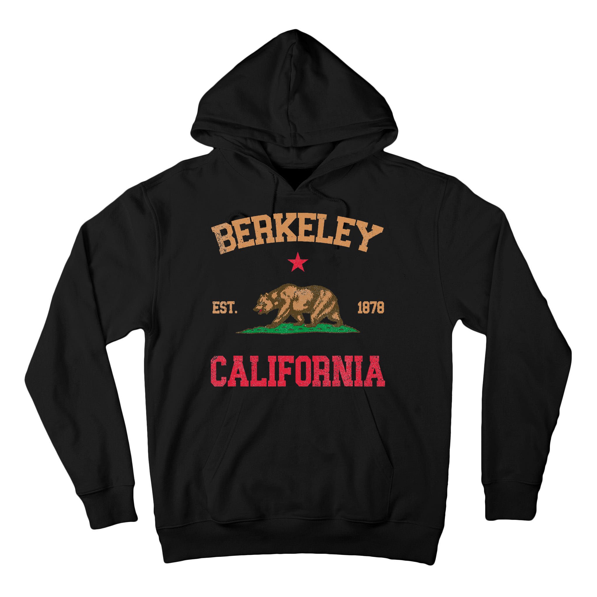 Berkeley California Tall Hoodie