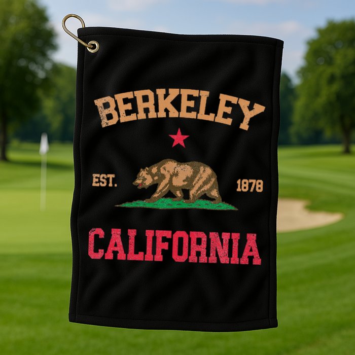 Berkeley California Golf Towel