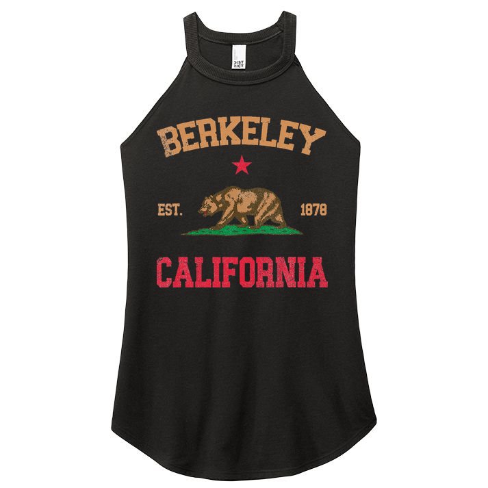 Berkeley California Women's Perfect Tri Rocker Tank