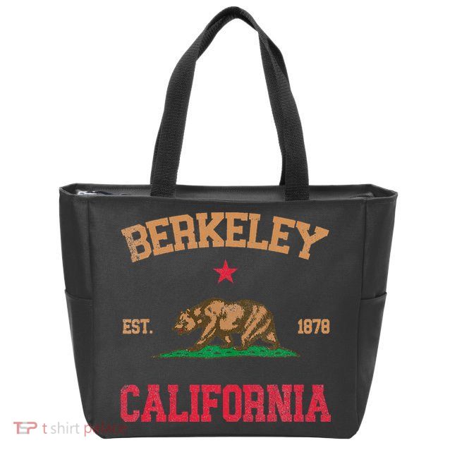 Berkeley California Zip Tote Bag