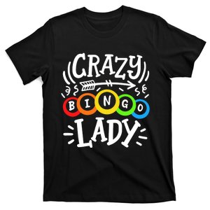 Bingo Crazy Bingo Lady T-Shirt