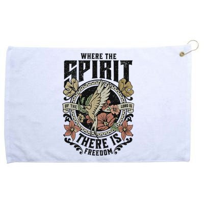 Boho Christian Grommeted Golf Towel