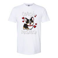 Black Corgi Softstyle CVC T-Shirt