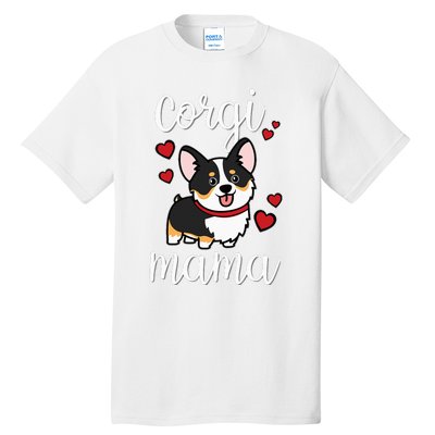 Black Corgi Tall T-Shirt