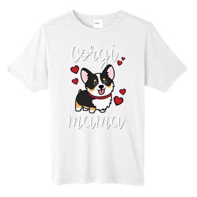 Black Corgi Tall Fusion ChromaSoft Performance T-Shirt