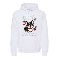 Black Corgi Premium Hoodie