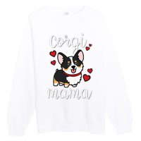 Black Corgi Premium Crewneck Sweatshirt