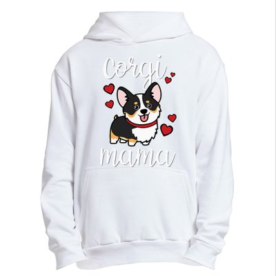 Black Corgi Urban Pullover Hoodie