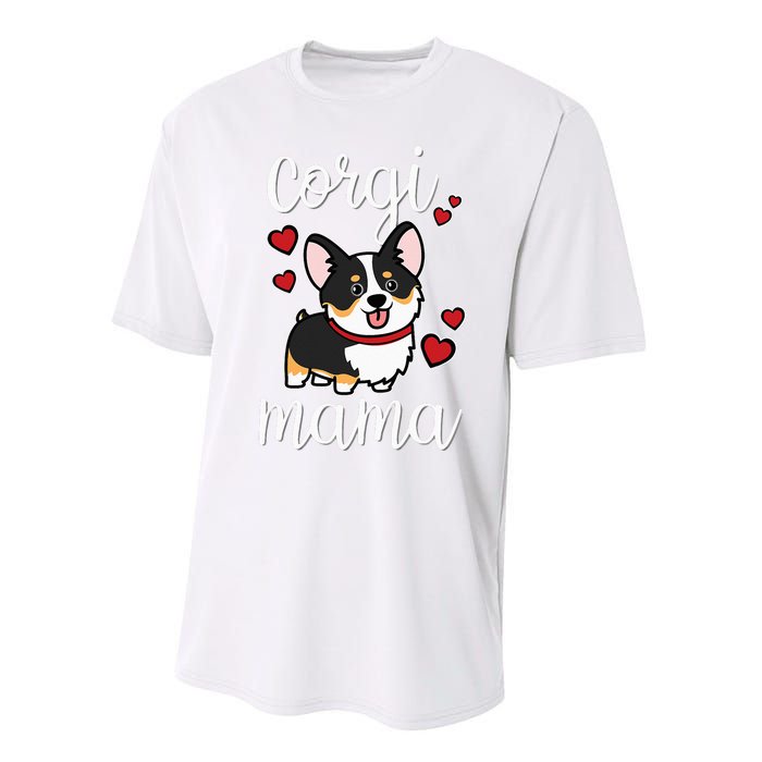 Black Corgi Performance Sprint T-Shirt