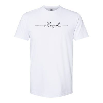 Blessed Cute Softstyle® CVC T-Shirt