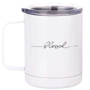 Blessed Cute 12 oz Stainless Steel Tumbler Cup