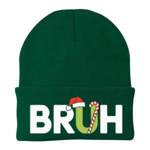 Bruh Christmas Knit Cap Winter Beanie