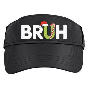 Bruh Christmas Adult Drive Performance Visor