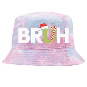 Bruh Christmas Tie-Dyed Bucket Hat