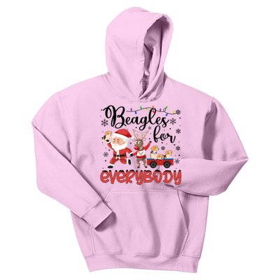 Beagle Christmas Beagles For Everybody Beagle Xmas Great Gift Kids Hoodie