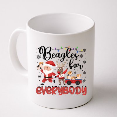 Beagle Christmas Beagles For Everybody Beagle Xmas Great Gift Coffee Mug