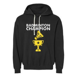 Badminton Champion Birdie Garment-Dyed Fleece Hoodie