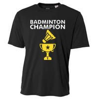 Badminton Champion Birdie Cooling Performance Crew T-Shirt