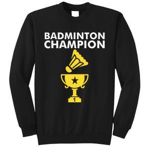 Badminton Champion Birdie Sweatshirt