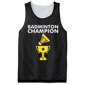 Badminton Champion Birdie Mesh Reversible Basketball Jersey Tank