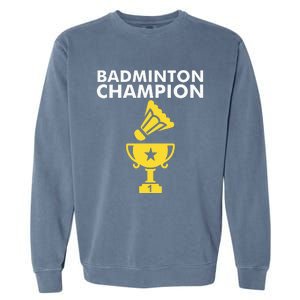 Badminton Champion Birdie Garment-Dyed Sweatshirt