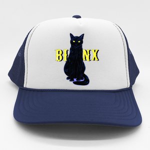 Black Cat Binx Halloween Gifts Party Trucker Hat