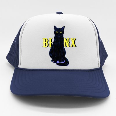 Black Cat Binx Halloween Gifts Party Trucker Hat