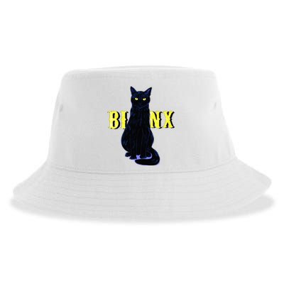 Black Cat Binx Halloween Gifts Party Sustainable Bucket Hat